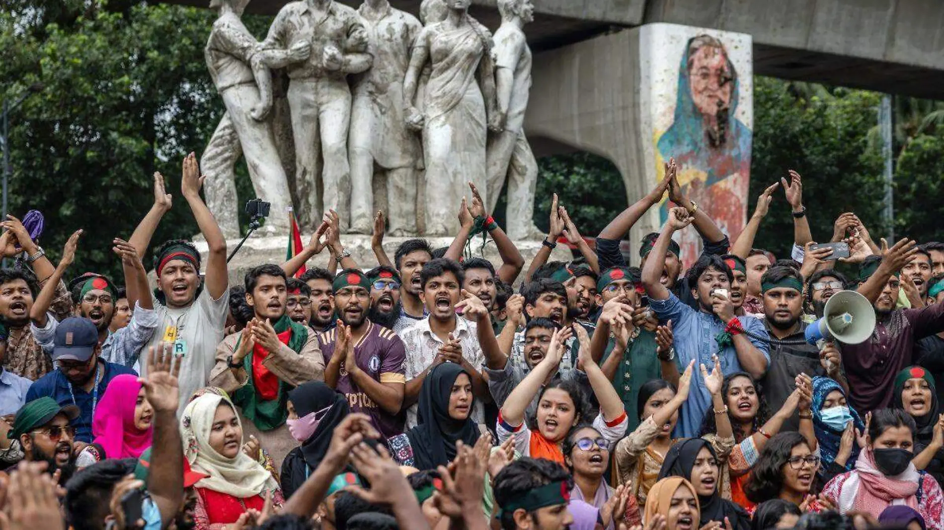 Protestas en Bangladesh 